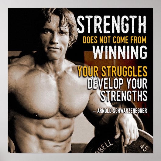 Affiche motivationnelle de l'entraînement (Devant)