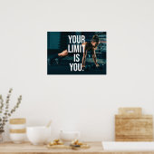Affiche motivationnelle de l'entraînement (Cuisine)