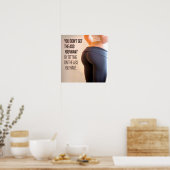 Affiche motivationnelle de l'entraînement (Cuisine)