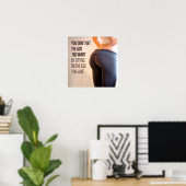 Affiche motivationnelle de l'entraînement (Bureau à domicile)