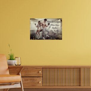 Affiche motivationnelle de l'entraînement