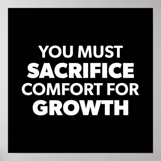 Affiche motivationnelle de l'entraînement (Devant)