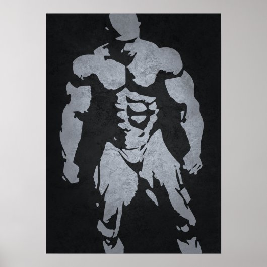 Affiche motivationnelle de l'entraînement (Devant)