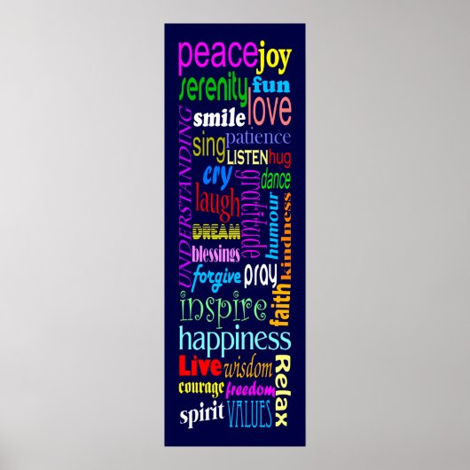 Affiche motivationnelle inspirante Imprimer 2 (Devant)