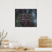 Affiche motivationnelle pour la condition physique (Cuisine)