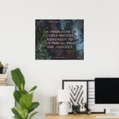 Affiche motivationnelle pour la condition physique (Bureau à domicile)