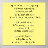 Affiche MOTS DE SAGESSE (Devant)