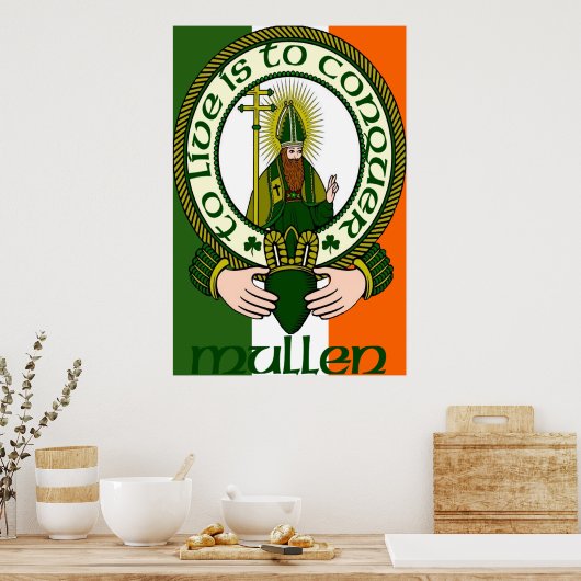 Affiche Mullen Clan Motto Imprimer (Cuisine)