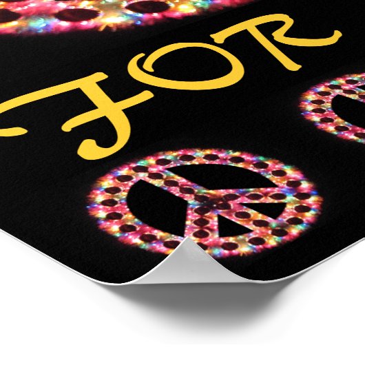 affiche multi-paix pour tous (Coin)