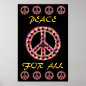 affiche multi-paix pour tous (Devant)