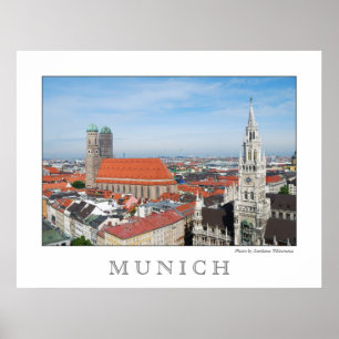 Affiche Munich, Allemagne