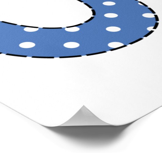 Affiche murale ALPHABET (Coin)