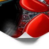 Affiche murale avec design de couleurs Allemagne (Coin)