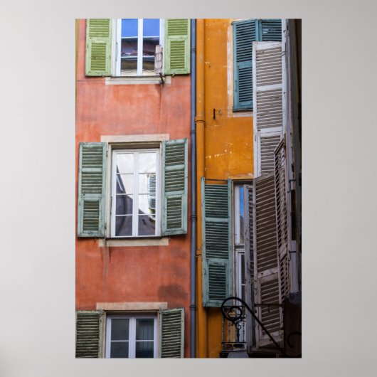 Affiche murale colorée (Devant)