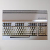 Affiche murale Commodore 128 (45cm x 30cm) (Devant)