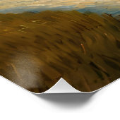 Affiche murale couleur eau. Art vintage (Coin)