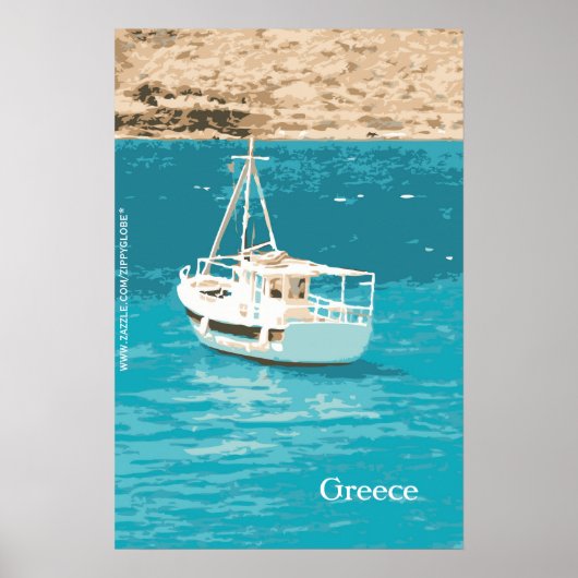 Affiche murale de Grèce (Devant)