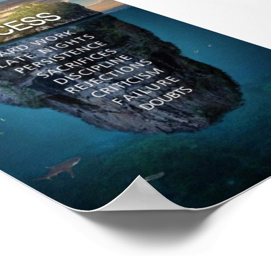 Affiche murale de succès (Coin)