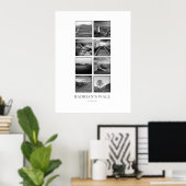 Affiche murale d'Hadrien (Bureau à domicile)