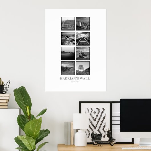 Affiche murale d'Hadrien (Bureau à domicile)