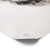 Affiche murale du léopard des neiges (Coin)