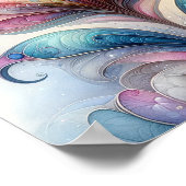 Affiche murale en papillon enchantée (Coin)