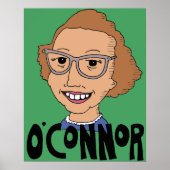 Affiche murale Flannery O'Connor (Devant)