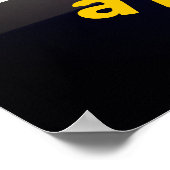 Affiche murale inspirante Faith & Hope Sunset (Coin)