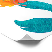 Affiche murale mure de sirène avec citation (Coin)