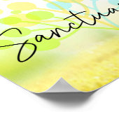 Affiche murale sans stress du sanctuaire (Coin)