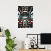 Affiche murale totem (Bureau à domicile)