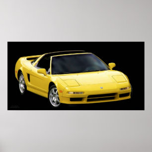 AFFICHE MÛRE DU JAUNE NSX