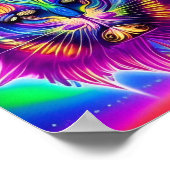 affiche mystique de chat (Coin)