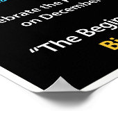 Affiche Naissance 2012 - Impression complète (Coin)