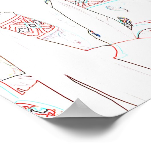 Affiche nationale de la biélorussie (Coin)