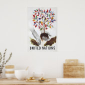 Affiche Nations Unies 1947 Prospérer ensemble (Cuisine)