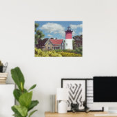 Affiche "Nauset Light" d'Alan Giana (Bureau à domicile)