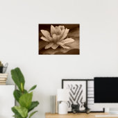 Affiche Nénuphar (Bureau à domicile)