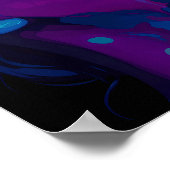 Affiche Neon Aura | Impression d'art pop Baddie en (Coin)