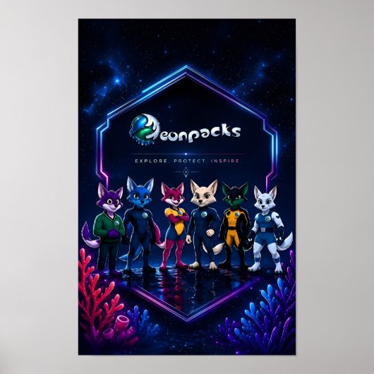 affiche Neonpacks (Devant)