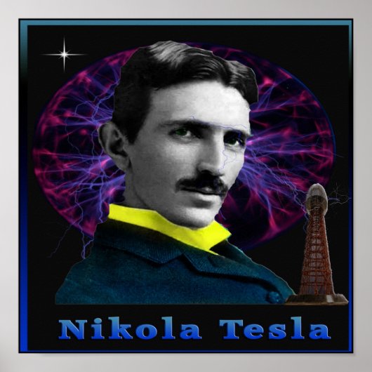 affiche Nikola Tesla (Devant)