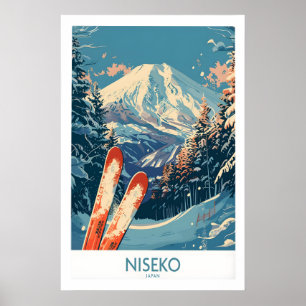 Affiche Niseko Japon 1