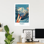 Affiche Niseko Japon 1 (Bureau à domicile)