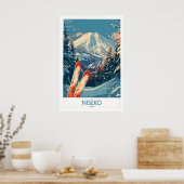 Affiche Niseko Japon 1 (Cuisine)