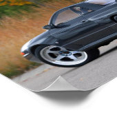 Affiche NISSAN SKYLINE R32 GT-R 1989 (Coin)