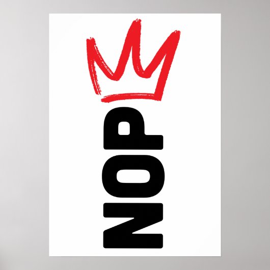 Affiche No Kings NOPE (Devant)