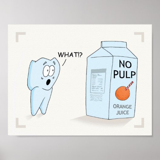 Affiche "No Pulp" (Devant)