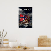 Affiche Norvège (Cuisine)