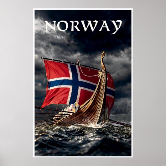 Affiche Norvège (Devant)
