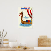 Affiche Norvège (Cuisine)